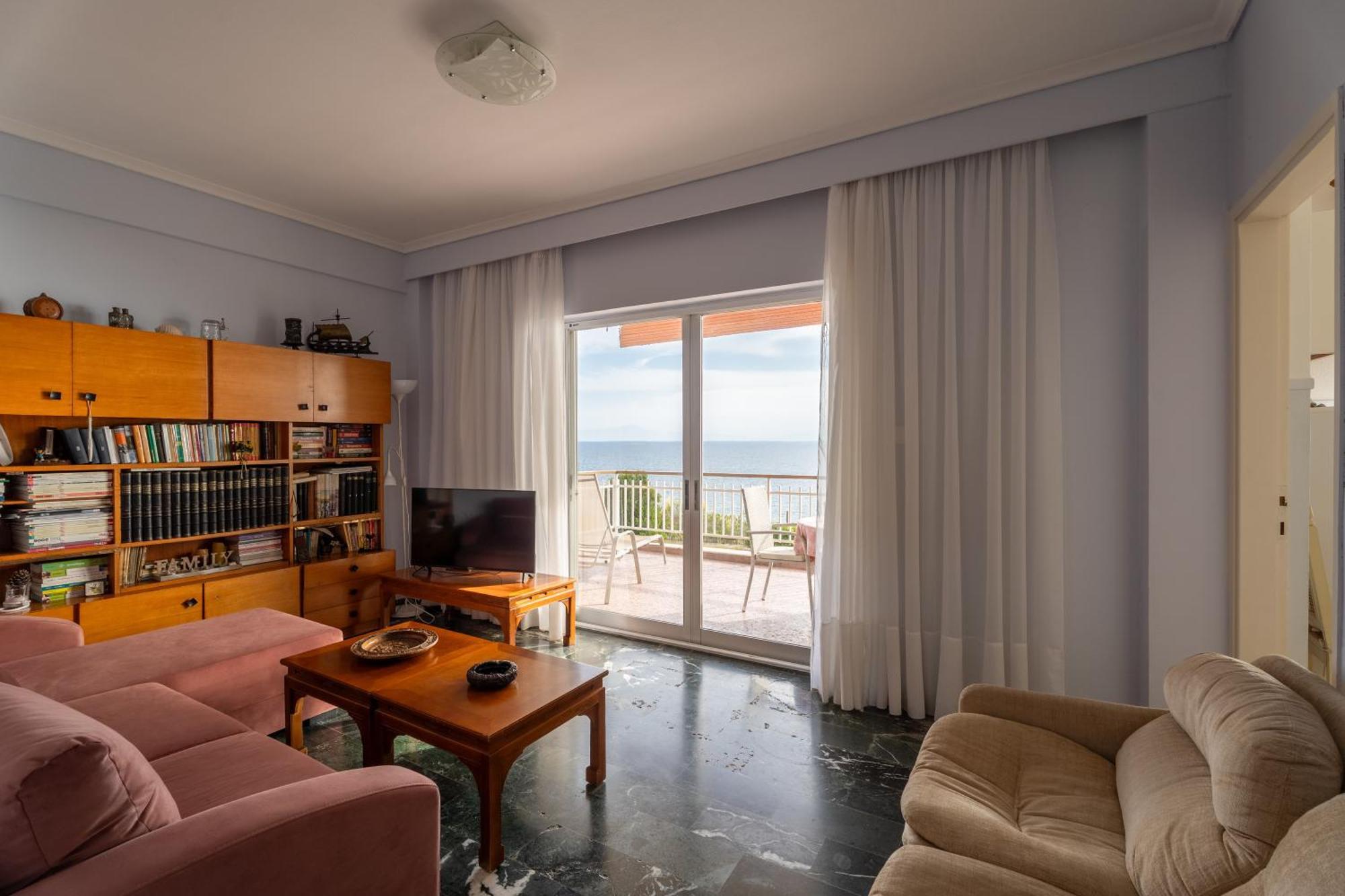 Sunshine House Offering Spectacular Views To Olymp A Apartment เนอาอิรากลีอา ภายนอก รูปภาพ